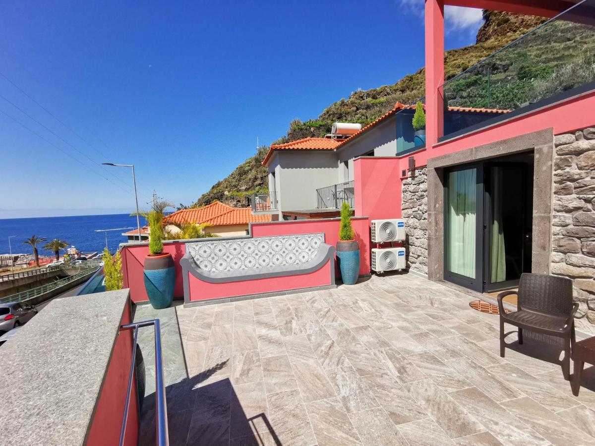 Charming Studios In Calheta Beach - Villa Esmeralda エクステリア 写真